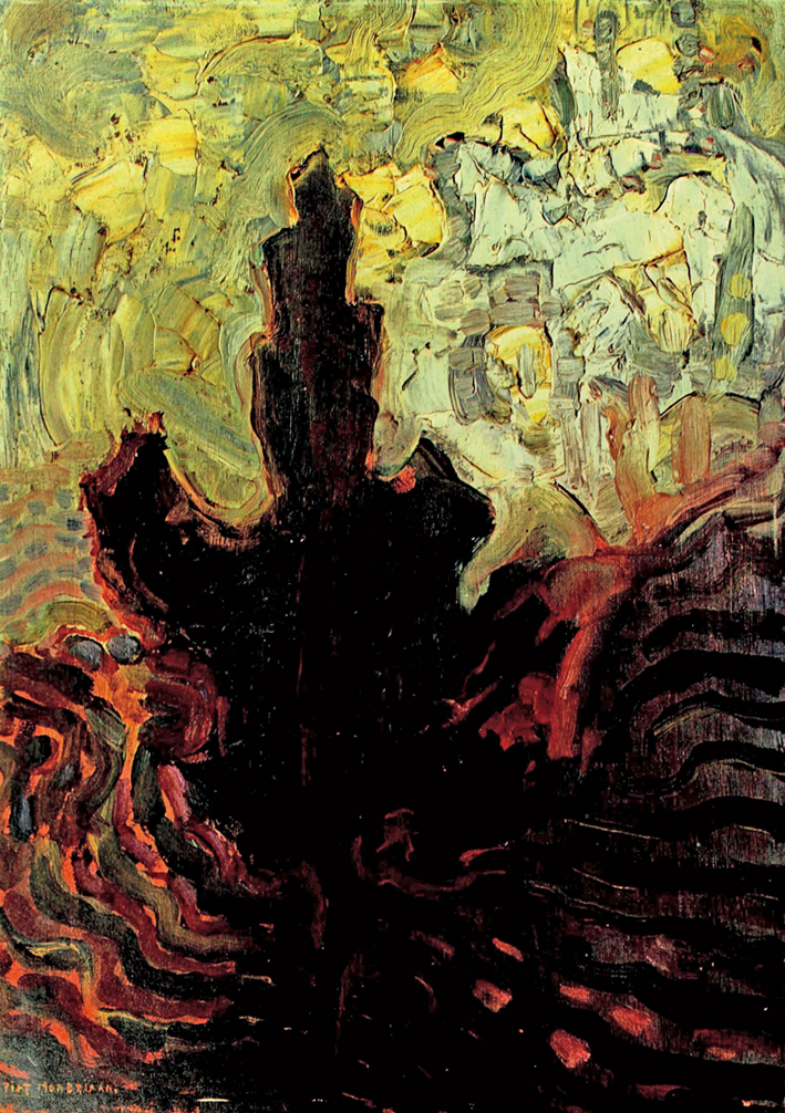  皮特·蒙德里安 Piet Mondrian ——树前1